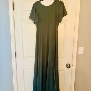 Baltic Born Forest Green Maxi Dress